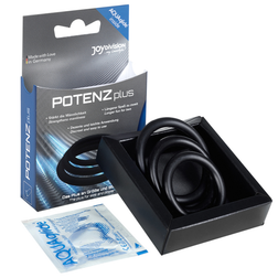 Cockrings silicone médical lot de 3 — vue de profil