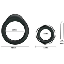 BAILE KIT 2 ANNEAUX SILICONE ANNEAU VIRILIT