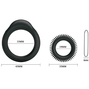 BAILE KIT 2 ANNEAUX SILICONE ANNEAU VIRILIT