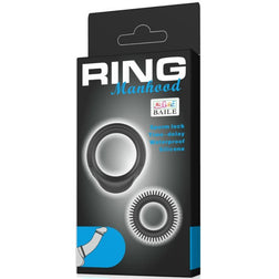 BAILE KIT 2 ANNEAUX SILICONE ANNEAU VIRILIT