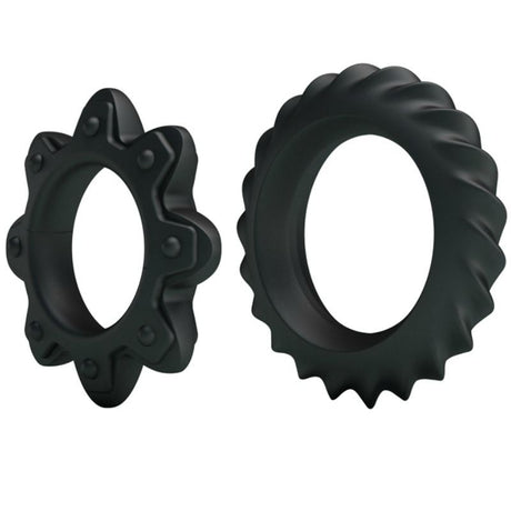 BAILE KIT 2 ANNEAUX FLEURI EN SILICONE