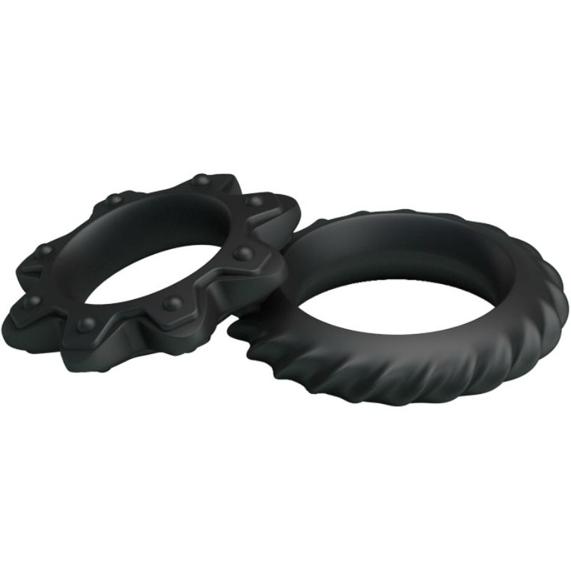 BAILE KIT 2 ANNEAUX FLEURI EN SILICONE