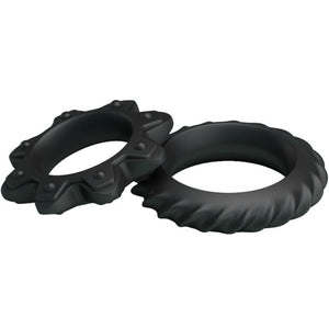 BAILE KIT 2 ANNEAUX FLEURI EN SILICONE