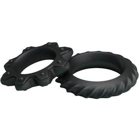 BAILE KIT 2 ANNEAUX FLEURI EN SILICONE