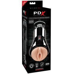 Masturbateur vibrant à compression pneumatique — Cock Compressor