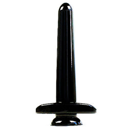 Gode noir lisse ventouse 20 cm — The Boner
