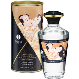huile de massage Huile de massage chauffante comestible vanille 100 ml au meilleur prix