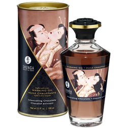 huile de massage Huile de massage chauffante comestible chocolat noir 100 ml au meilleur prix