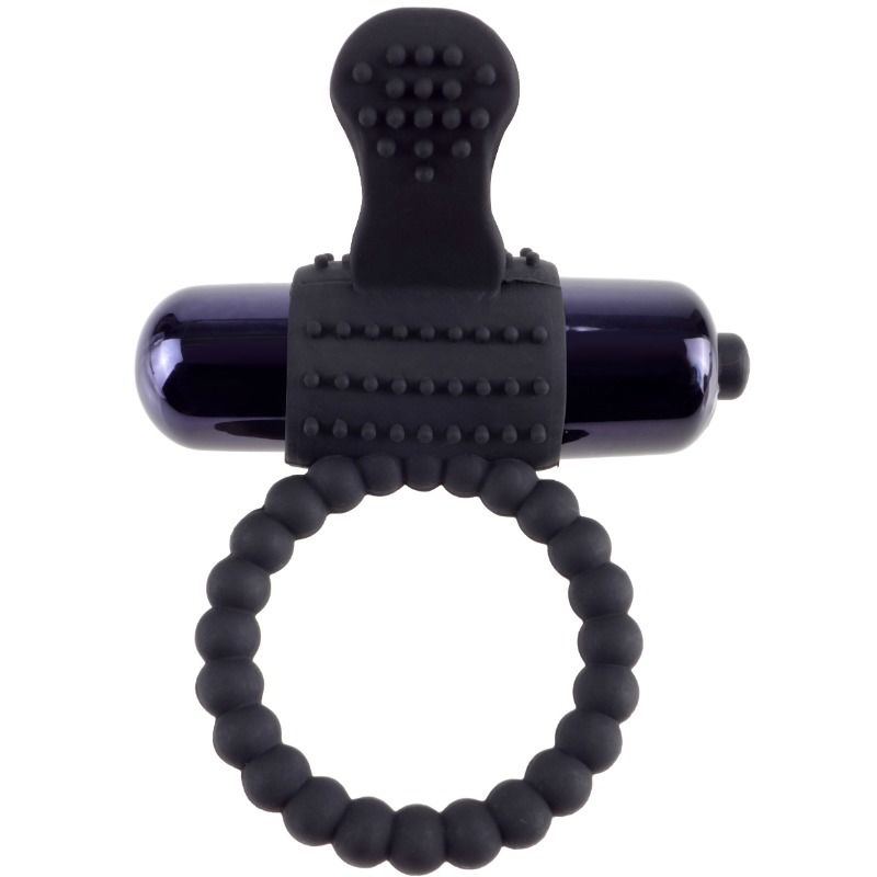 FANTASY C RINGZ ANNEAU VIBRANT EN SILICONE NOIR FANTASY C RING