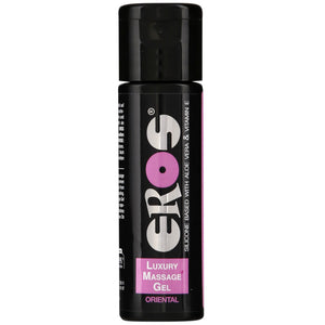 Gel massage luxe oriental aloe vera — Eros Silicone 30 ml · Eros Classic Line · Huiles neutres
