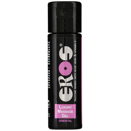 Gel massage luxe oriental aloe vera — Eros Silicone 30 ml · Eros Classic Line · Huiles neutres