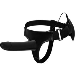 Harnais strap-on vibrant Pretty Love Vito avec gode creux en silicone de 17,5 cm