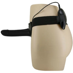 Harnais strap-on vibrant Pretty Love Vito avec gode creux 17,5 cm — vue de profil