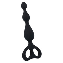 Chapelet anal 3 boules graduées poignée 17,5 cm — Danti