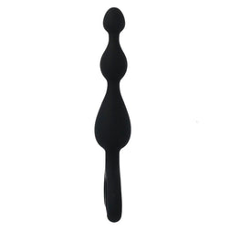 Chapelet anal 3 boules graduées poignée 17,5 cm — Danti