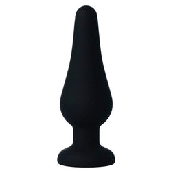 Plug anal Pipo noir - vue produit de profil