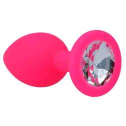 Plug anal Shelki S fuchsia 7,2 cm — emballage produit.