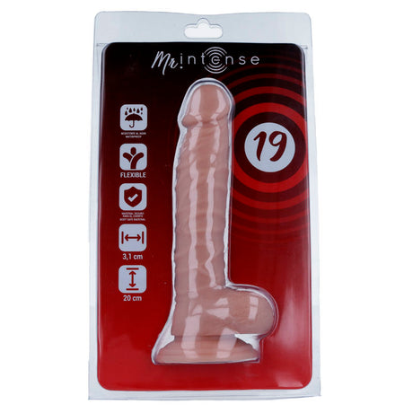 Realistic dildo with suction cup 20 cm — Mr Intense N.19 — product image 6