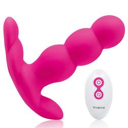 NALONE ANAL VIBRATOR PEARL REMOTE CONTROL PINK