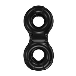 Double cockring vibrant en 8 — emballage