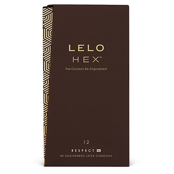 LELO PRESERVATIFS HEX RESPECT XL PAQUET DE 12