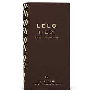 LELO PRESERVATIFS HEX RESPECT XL PAQUET DE 12