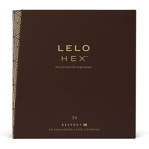 LELO PRESERVATIFS HEX RESPECT XL 36 PACK