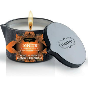 Bougie de massage mangue tropicale 170 g — Ignite · Kamasutra Cosmetics · Bougies