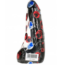 Realistic veined 20 cm dildo with testicles — packaging