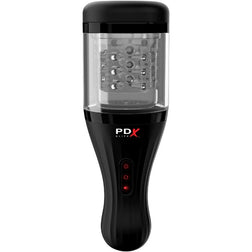 Masturbateur rotatif 7 modes + sons érotiques prise casque - gros plan