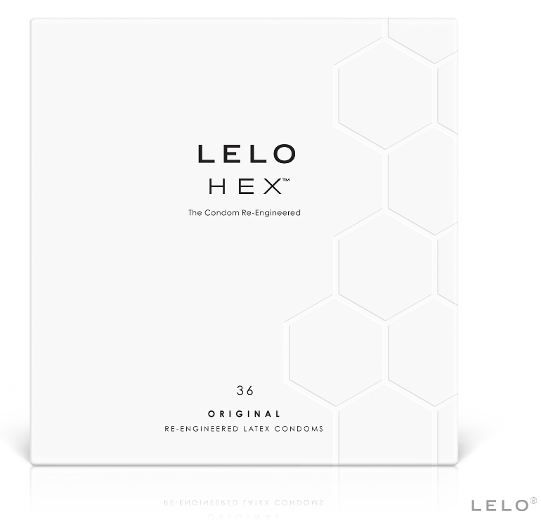 LELO BOITE DE PRESERVATIFS HEX 36 UNITES