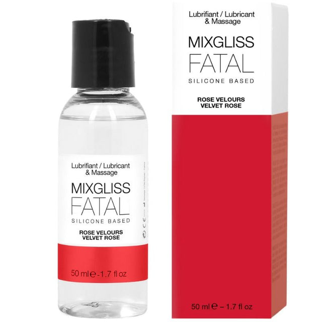 Lubrifiant silicone à la rose — Mixgliss Fatale 50 ml · Mixgliss · Lubrifiants aromatisés