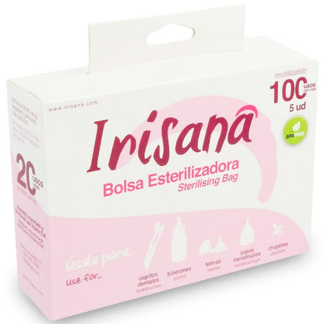 IRISANA - SAC STÉRILISATEUR 5 UNITÉS · Iriscup · Articles d'entretien