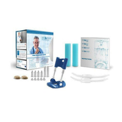 Extenseur pénien Andro Extender avec base et sangle en silicone.