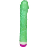 Gode vibrant jelly vert 23 cm — Vagues de Plaisir · Baile Vibrators · Godes Vibrants