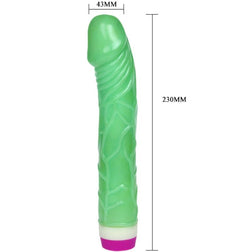 Baile Waves of Pleasure grüner Vibrator 23 cm