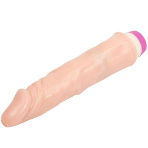 Vibro réaliste large 21,5 cm diamètre 4 cm — vue détaillée