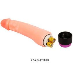 Baile Natural Flexible Realistic Vibrator 24 cm