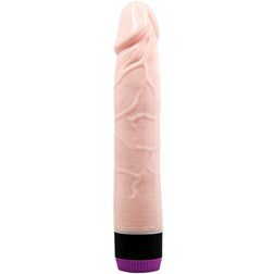 Realistic Vibrating Dildo 21,5 cm Natural Skin — Adour Club — front view