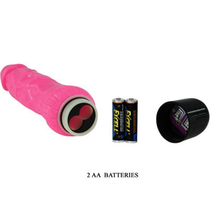 BAILE VIBRATEUR REALISTE SEXE COLORE ROSE 24 CM