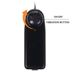 Baile big penis dildo, natural vibration, 23.5 cm