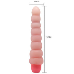 Schéma coté du Flexi Vibe : 19 cm de long, 4,1 cm au plus large