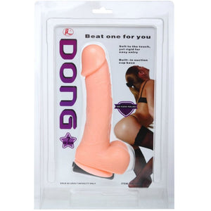 BAILE GODE REALISTE DONG VIBRATION ET ROTATION 20 CM