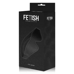 FETISH SUBMISSIVE MASQUE EN CUIR VEGAN AVEC DOUBLURE EN NOPRENE