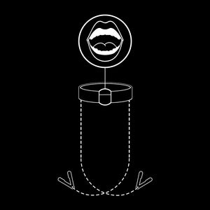 FETISH SUBMISSIVE ANNEAU BILLON AVEC PINCES TELEMON