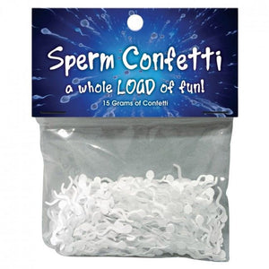 KHEPER GAMES CONFETTIS EN FORME DE SPERME