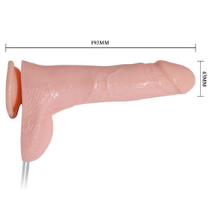 Gode vibrant éjaculateur 22 cm avec ventouse — Waterspray — vue produit 3