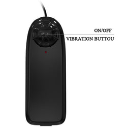 Gode réaliste Vibrant ventouse télécommande filaire - vue détaillée produit