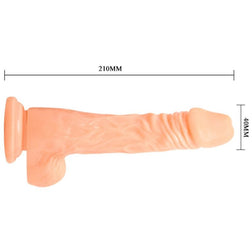 BAILE REALISTIC COCK DILDO WITH VIBRATION