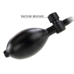 Poire de gonflage avec valve de dégonflage rapide